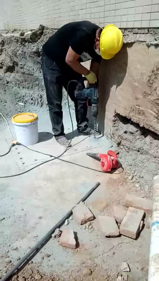 黄南新旧混凝土植筋连接加固